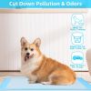 22" x 22"  100 Pcs Premium Disposable Training Pads, Pee Pads, Training Pads, Disposable Puppy Pee Pads, Quick Absorb and Odor Control